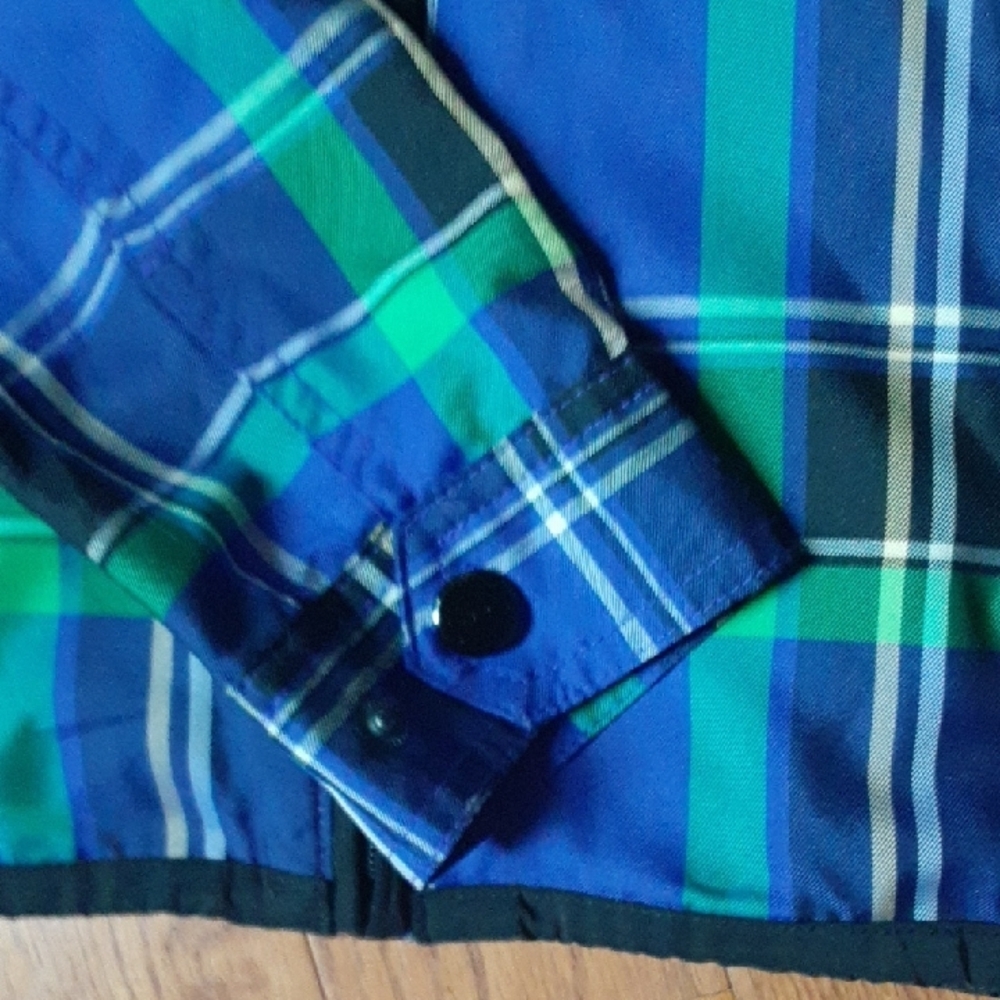 Ralph Lauren Active Wear Purple and Green Wind Breaker Jacket - Picture 4 of 14